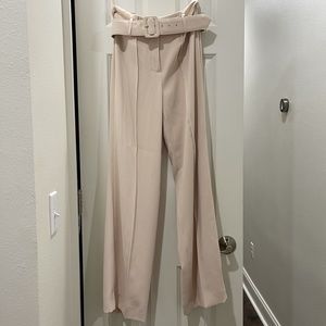 Antonio Melani High Rise Belted Wide Leg Pant